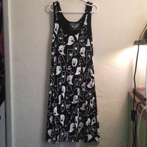 Killstar ghost skater dress